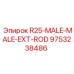 Оригинальная удлинительная штанга R25-MALE-MALE-EXT-ROD производства Epiroc, артикул 9753238486