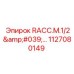 1127080149 RACC.M.1/2'... Epiroc