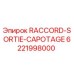 6221998000 RACCORD-SORTIE-CAPOTAGE Epiroc