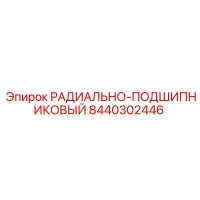 8440302446 РАДИАЛЬНО-ПОДШИПНИКОВЫЙ Epiroc