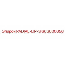 666600056 RADIAL-LIP-S Epiroc