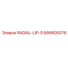666600076 RADIAL-LIP-S Epiroc
