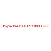 5580008953 РАДИАТОР Epiroc
