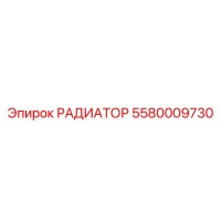 5580009730 РАДИАТОР Epiroc