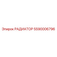 5590006796 РАДИАТОР Эпирок