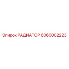 6060002223 РАДИАТОР Epiroc