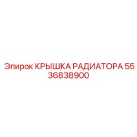 5536838900 КРЫШКА РАДИАТОРА Epiroc