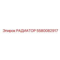 5580082917 РАДИАТОР Epiroc