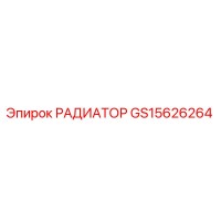 GS15626264 РАДИАТОР Epiroc