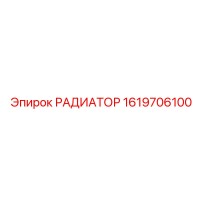 1619706100 РАДИАТОР Epiroc