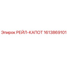 1613869101 РЕЙЛ-КАПОТ Epiroc