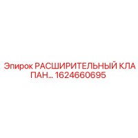 1624660695 РАСШИРИТЕЛЬНЫЙ КЛАПАН Epiroc