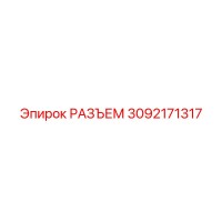 3092171317 РАЗЪЕМ Epiroc
