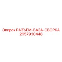 2657930448 РАЗЪЕМ-БАЗА-СБОРКА Epiroc