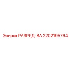 2202195764 РАЗРЯД-ВА Epiroc