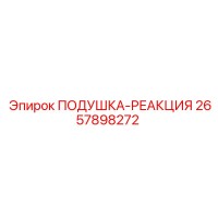 2657898272 ПОДУШКА-РЕАКЦИЯ Epiroc