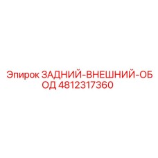 4812317360 ЗАДНИЙ-ВНЕШНИЙ-ОБОД Epiroc