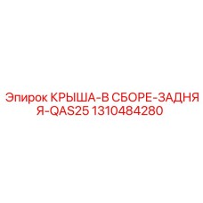 1310484280 КРЫША-В СБОРЕ-ЗАДНЯЯ-QAS25 Epiroc
