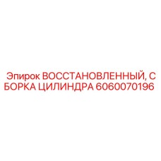 6060070196 ВОССТАНОВЛЕННЫЙ, СБОРКА ЦИЛИНДРА Epiroc