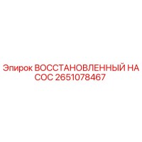 2651078467 ВОССТАНОВЛЕННЫЙ НАСОС Epiroc