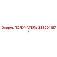 3382011677 ПОЛУЧАТЕЛЬ Epiroc
