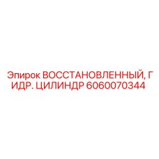 6060070344 ВОССТАНОВЛЕННЫЙ ГИДРАВЛИЧЕСКИЙ ЦИЛИНДР Epiroc