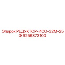 6256373100 РЕДУКТОР-ИСО-32М-25Ф Epiroc