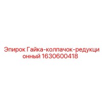 1630600418 Гайка-колпачок-редукционный Epiroc