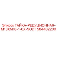 584402200 ГАЙКА-РЕДУЦИОННАЯ-M13XM18-1-0X-9ODT Epiroc