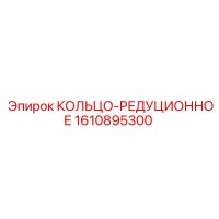 1610895300 КОЛЬЦО-РЕДУЦИОННОЕ Epiroc