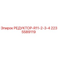 2235589119 РЕДУКТОР-R11-2-3-4 Epiroc
