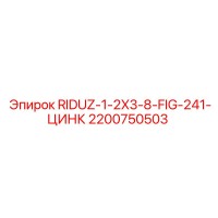 2200750503 RIDUZ-1-2X3-8-FIG-241-ЦИНК Epiroc