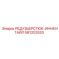 581202533 РЕДУЗЬЕРСТЮК-ИННЕНТАЙЛ Epiroc