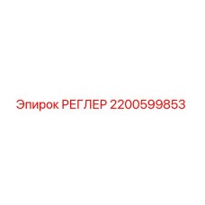 2200599853 РЕГЛЕР Epiroc