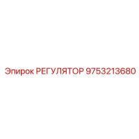 9753213680 РЕГУЛЯТОР Epiroc