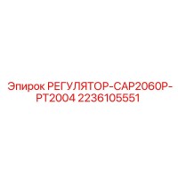2236105551 РЕГУЛЯТОР-CAP2060P-PT2004 Epiroc
