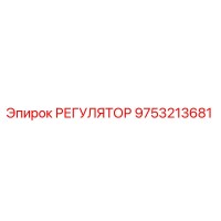 9753213681 РЕГУЛЯТОР Epiroc