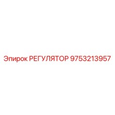 9753213957 РЕГУЛЯТОР Epiroc