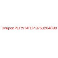 9753204898 РЕГУЛЯТОР Epiroc