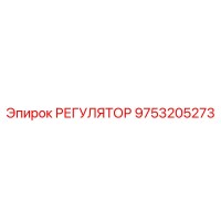 9753205273 РЕГУЛЯТОР Epiroc