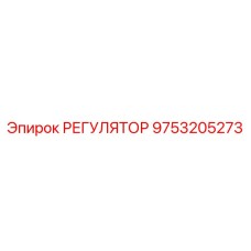 9753205273 РЕГУЛЯТОР Epiroc