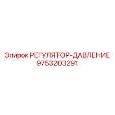 9753203291 РЕГУЛЯТОР-ДАВЛЕНИЕ Epiroc