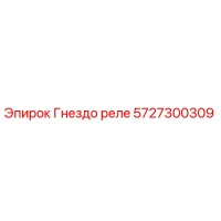 5727300309 Гнездо реле Epiroc
