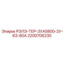 2200706230 РЭЛЭ-ТЕР-3УА5800-2У-63-80А Epiroc