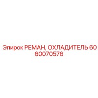 6060070576 РЕМАН ОХЛАДИТЕЛЬ Epiroc