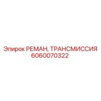 6060070322 РЕМАН ТРАНСМИССИЯ Epiroc