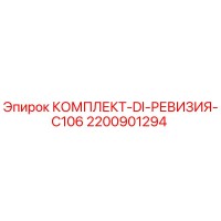 2200901294 КОМПЛЕКТ-DI-РЕВИЗИЯ-C106 Epiroc