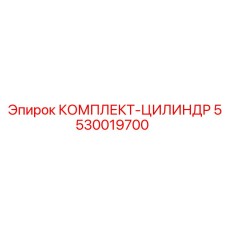 5530019700 КОМПЛЕКТ-ЦИЛИНДР Epiroc