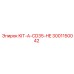 Комплект уплотнений для малых цилиндров KIT-A-CD35-HE 3001150042