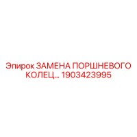 1903423995 ЗАМЕНА ПОРШНЕВОГО КОЛЕЦА Epiroc